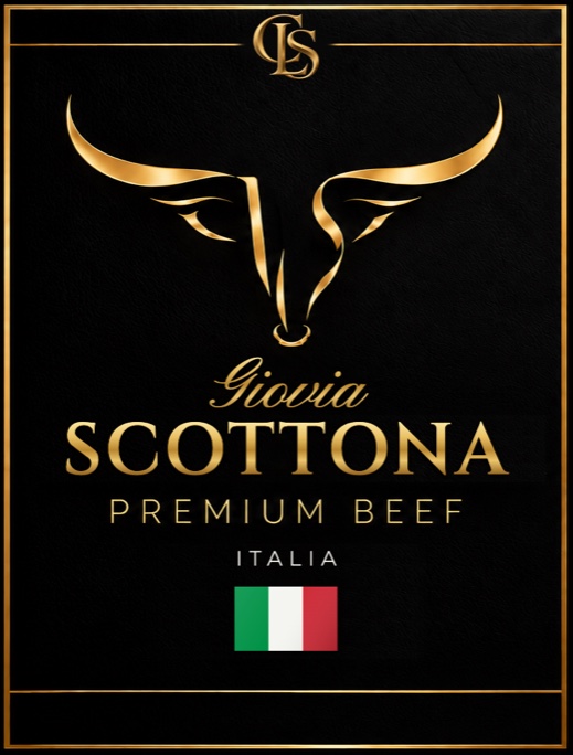 Etichetta CLS Giovia Scottona, Premium Beef, Italia