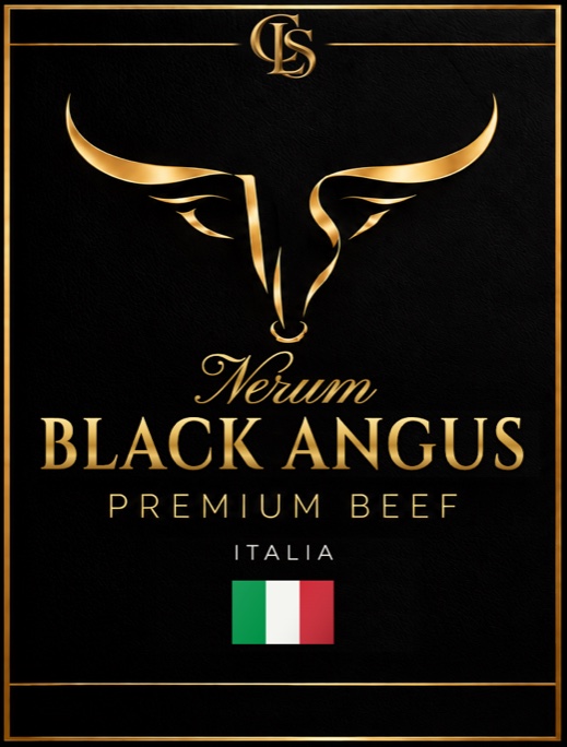 Etichetta CLS Nerum Black Angus, Premium Beef, Italia