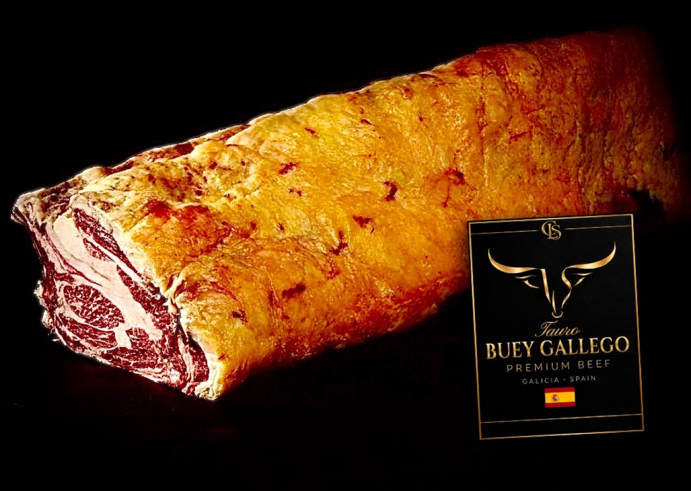 Lombata di Buey Gallego con etichetta CLS Tauro
