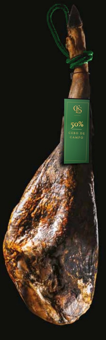 Prosciutto ibérico con sigillo verde
